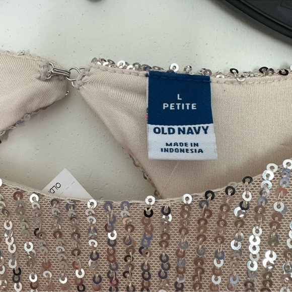 Sequin Dress in Gold and Brown Ombre - Picture 6 of 9